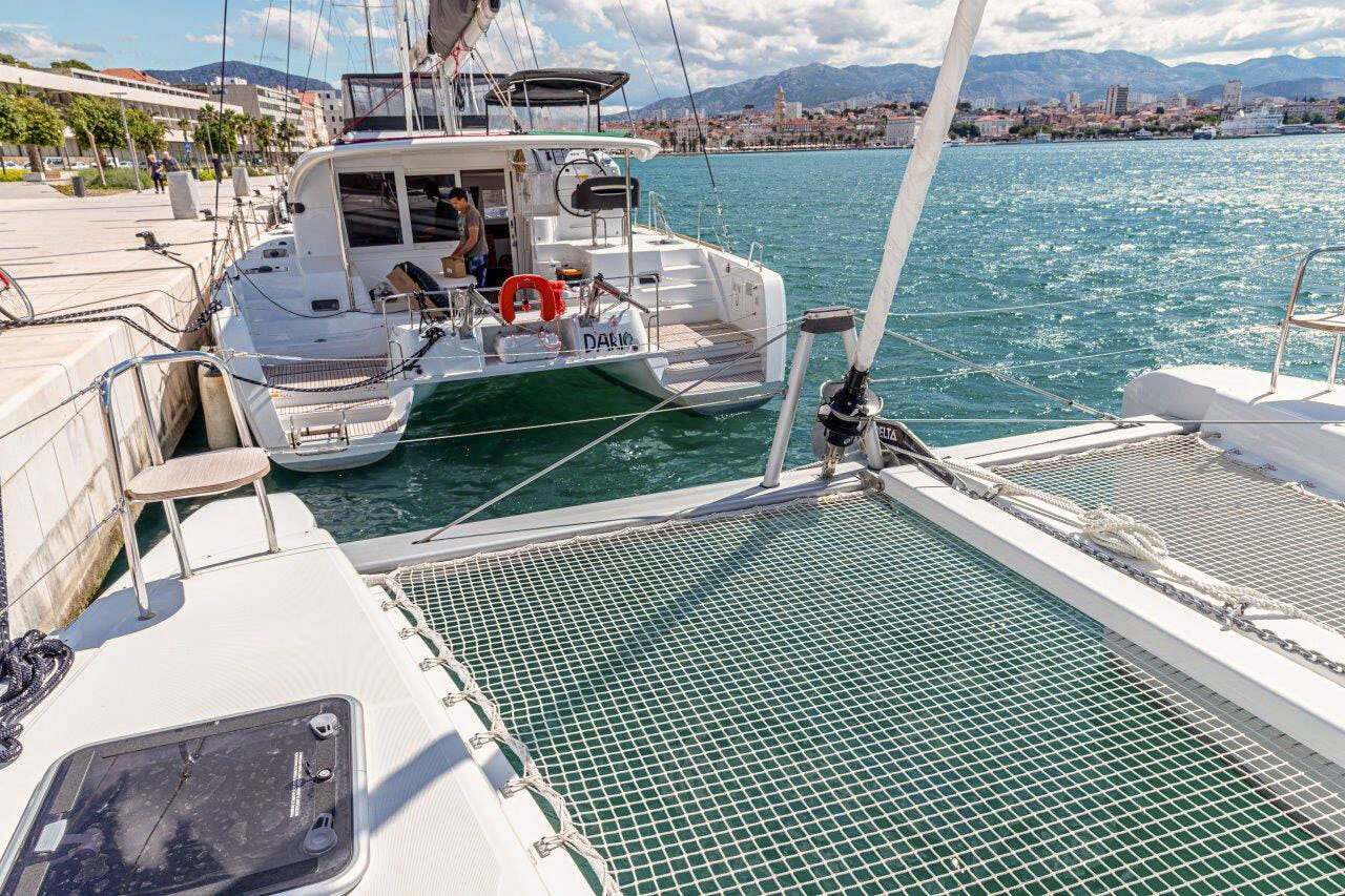 Book Lagoon 40 - 4 + 2 cab Catamaran for bareboat charter in ACI Marina Slano, Dubrovnik region, Croatia with TripYacht!, picture 9