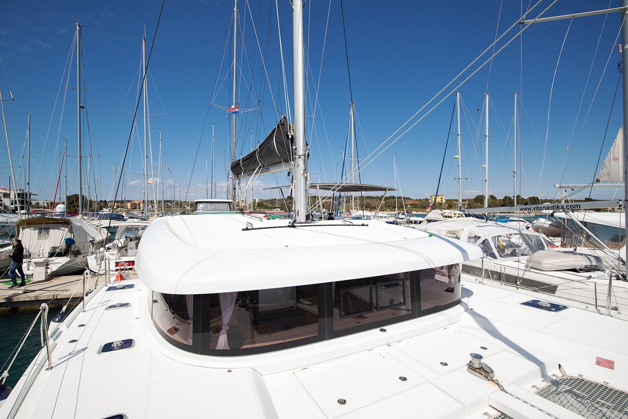 Book Lagoon 42 - 4 + 1 cab. Catamaran for bareboat charter in Pula, ACI Marina Pomer, Istra, Croatia with TripYacht!, picture 5