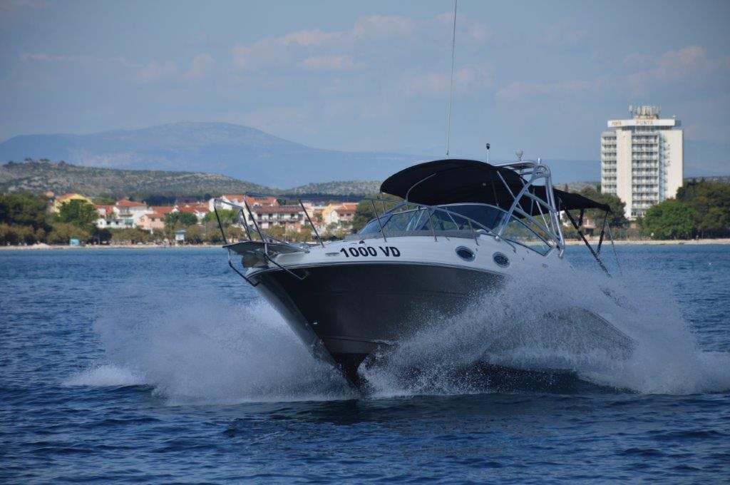 Book Sea Ray 275 Amberjack Motor boat for bareboat charter in Tribunj D-Marin, Šibenik region, Croatia with TripYacht!, picture 12