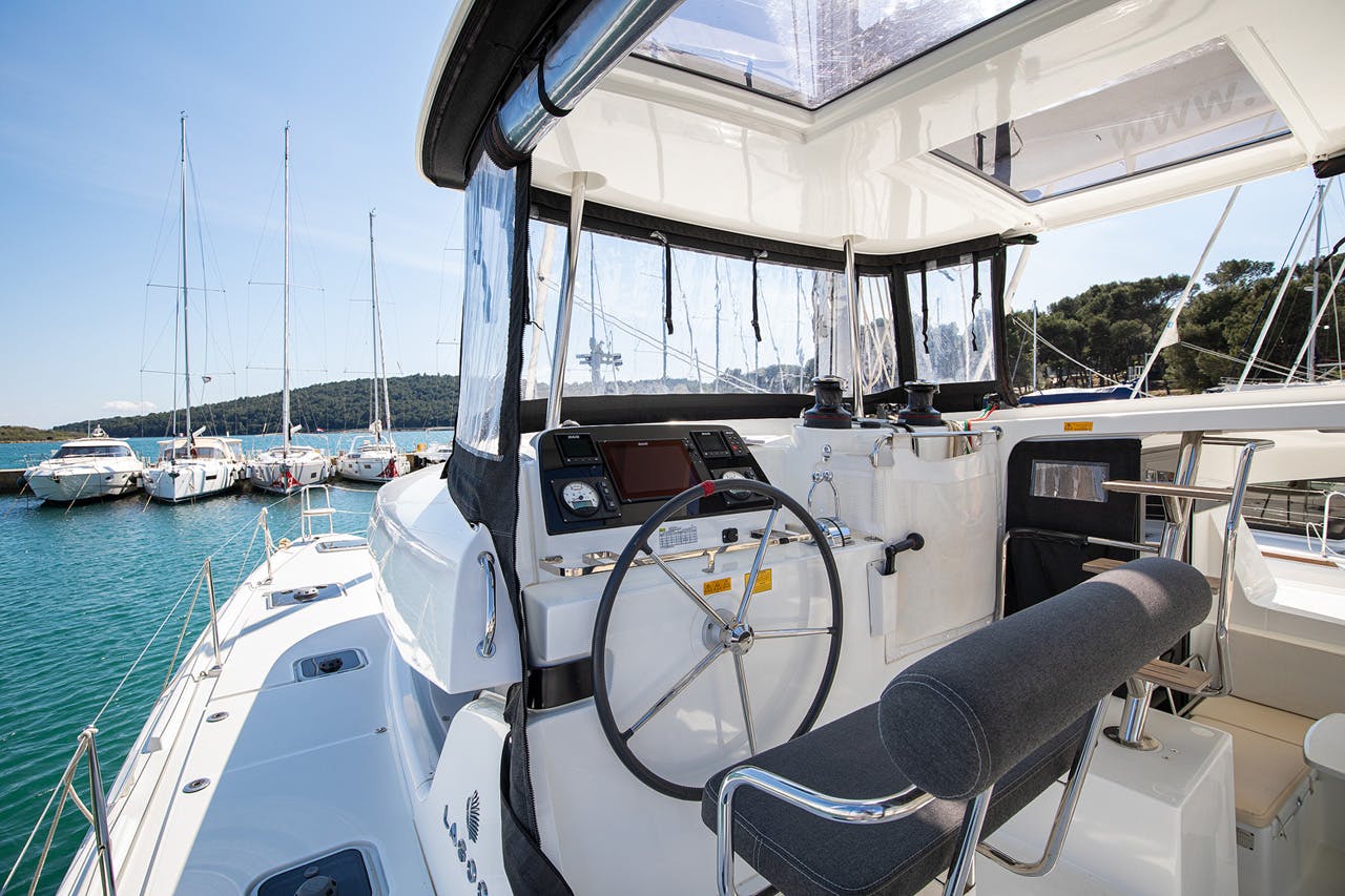 Book Lagoon 42 - 4 + 1 cab. Catamaran for bareboat charter in Pula, ACI Marina Pomer, Istra, Croatia with TripYacht!, picture 8