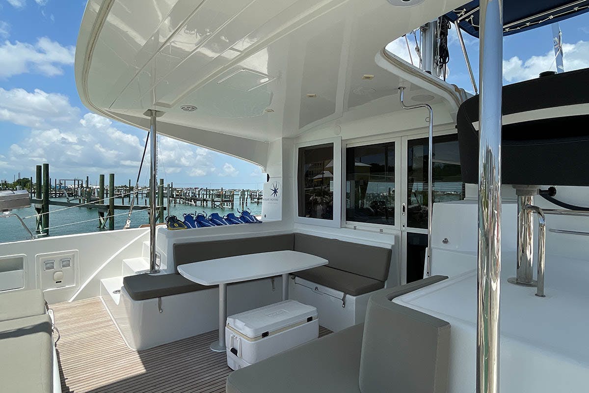 Book Lagoon 40 - 4 + 2 cab Catamaran for bareboat charter in Marsh Harbour, Conch Inn Marina, Abaco Islands, Bahamas with TripYacht!, picture 12