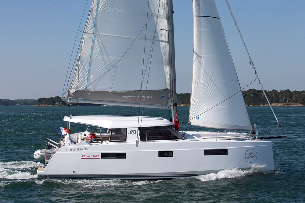 Book Nautitech 40 Open - 4 + 2 cab. Catamaran for bareboat charter in Antigua, Jolly Harbour Marina, Antigua, Caribbean with TripYacht!, picture 1