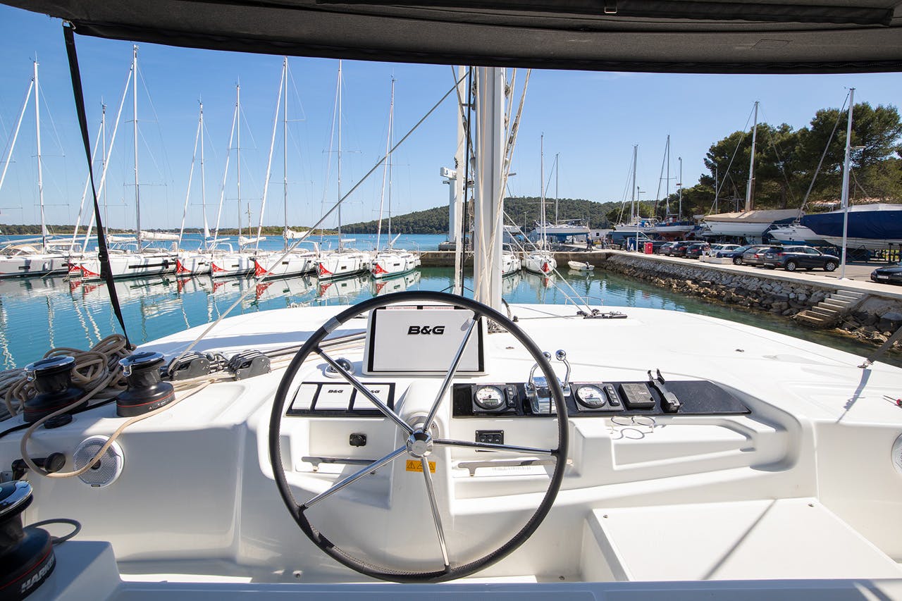 Book Lagoon 46 - 4 + 2 cab. Catamaran for bareboat charter in Pula, ACI Marina Pomer, Istra, Croatia with TripYacht!, picture 9