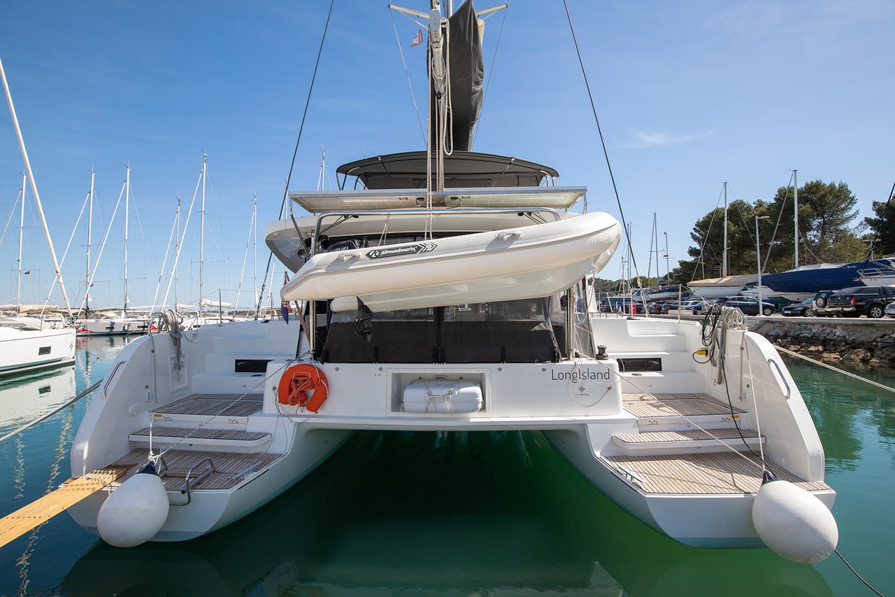 Book Lagoon 46 - 4 + 2 cab. Catamaran for bareboat charter in Pula, ACI Marina Pomer, Istra, Croatia with TripYacht!, picture 1