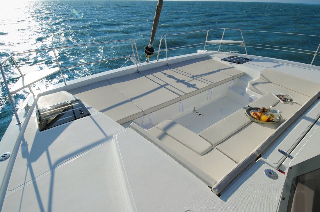 Book Bali 4.1 - 4 + 2 cab. Catamaran for bareboat charter in Palermo, Marina Si.Ti.mar, Sicily, Italy with TripYacht!, picture 4