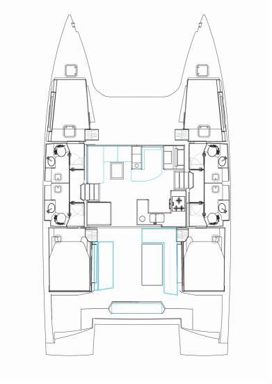 Book Nautitech 46 Fly Catamaran for bareboat charter in Palermo, Marina Si.Ti.mar, Sicily, Italy with TripYacht!, picture 2