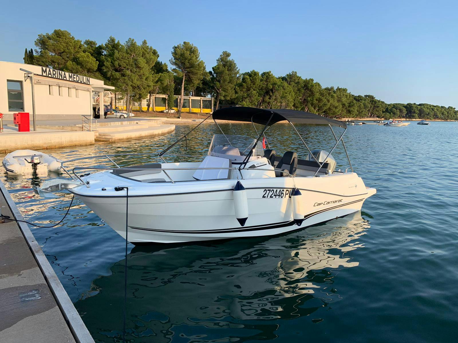 Book Cap Camarat 6.5 CC Motor boat for bareboat charter in Marina Tehnomont Veruda, Pula, Istra, Croatia with TripYacht!, picture 1