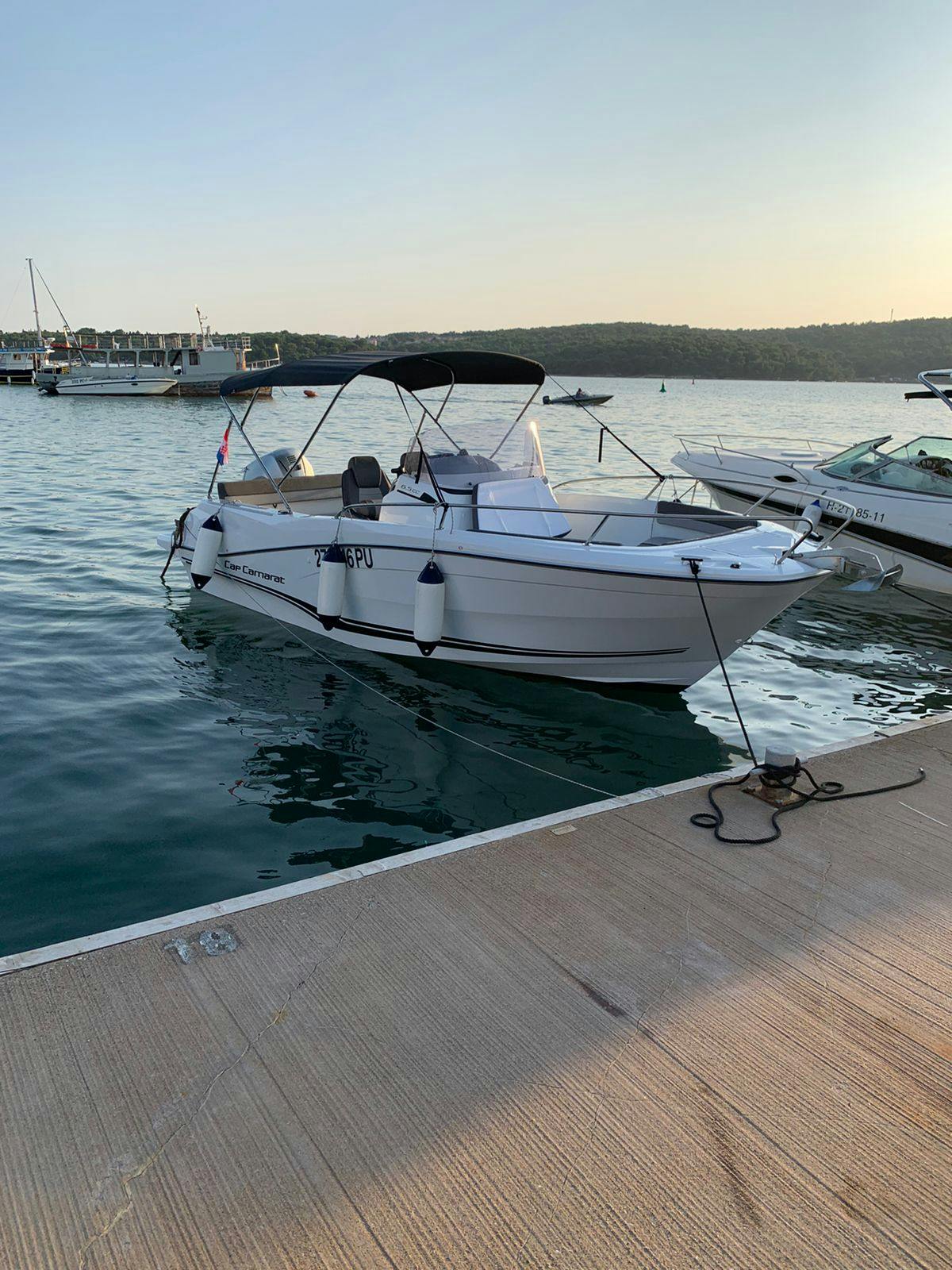 Book Cap Camarat 6.5 CC Motor boat for bareboat charter in Marina Medulin, Istra, Croatia with TripYacht!, picture 8
