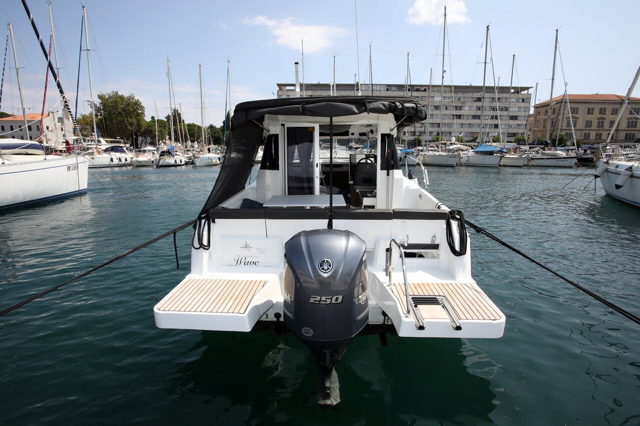 Book Merry Fisher 795 Motor boat for bareboat charter in ACI Marina Pula, Istra, Croatia with TripYacht!, picture 1