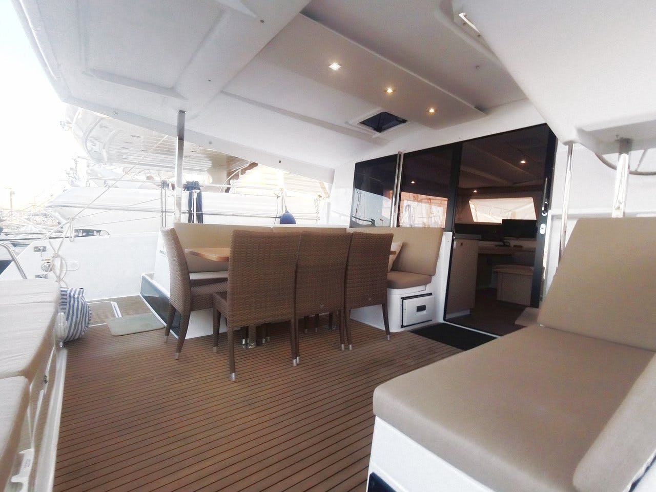Book Fountaine Pajot Lucia 40 Catamaran for bareboat charter in Paros, Cyclades, Greece with TripYacht!, picture 9