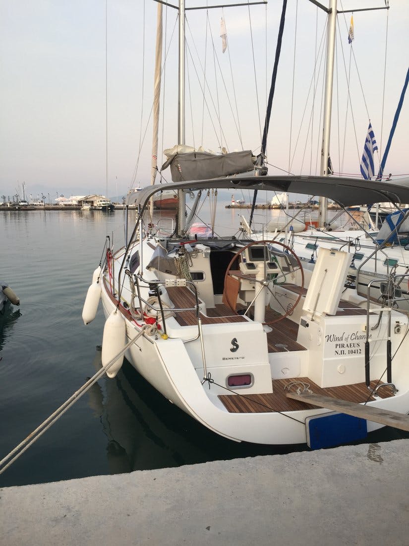 Book Oceanis 37 Sailing yacht for bareboat charter in Paros, Cyclades, Greece with TripYacht!, picture 1