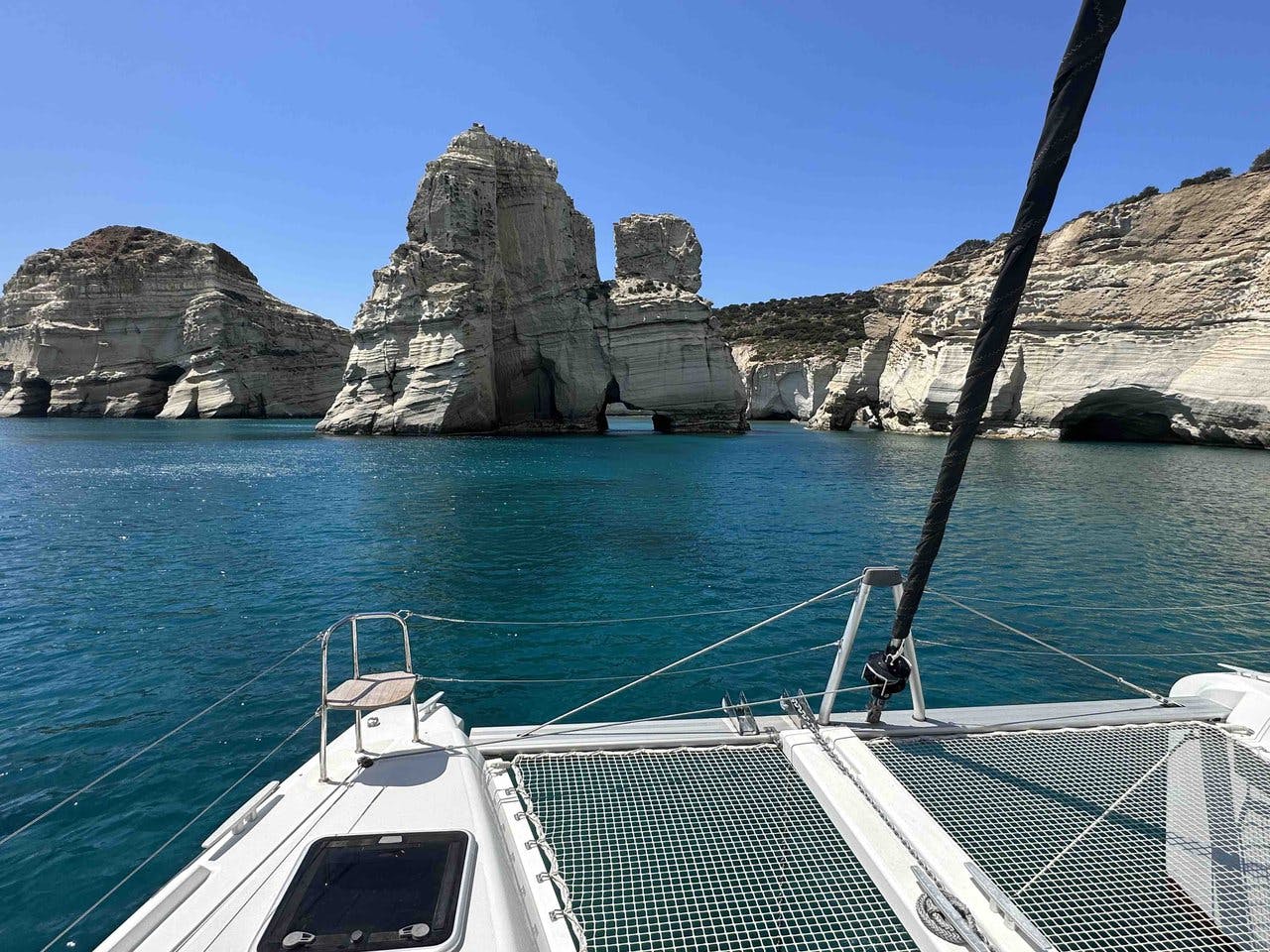 Book Lagoon 42 - 4 + 1 cab. Catamaran for bareboat charter in Paros, Cyclades, Greece with TripYacht!, picture 14