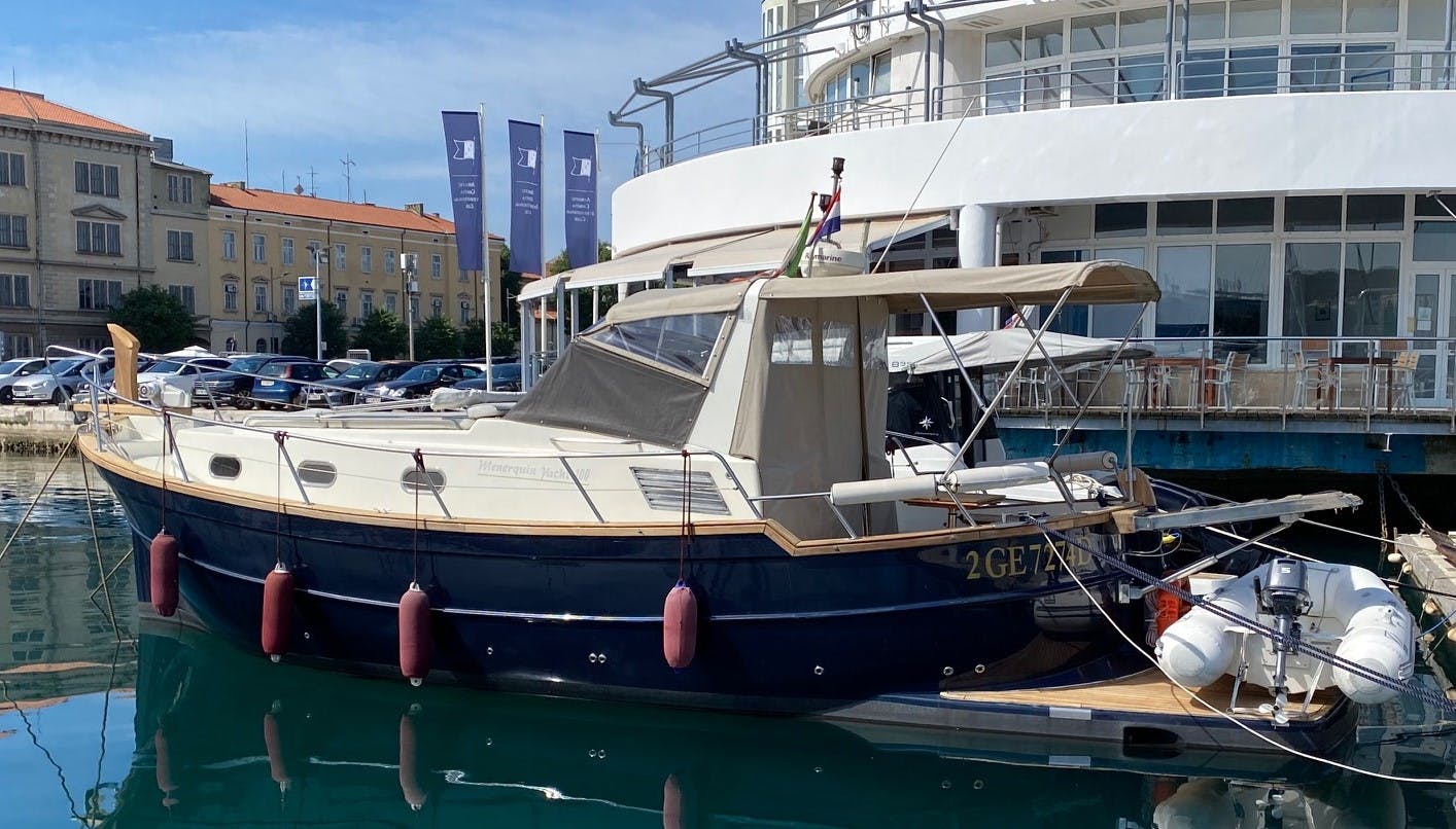Book Menorquin 100 Motor boat for bareboat charter in ACI Marina Pula, Istra, Croatia with TripYacht!, picture 1