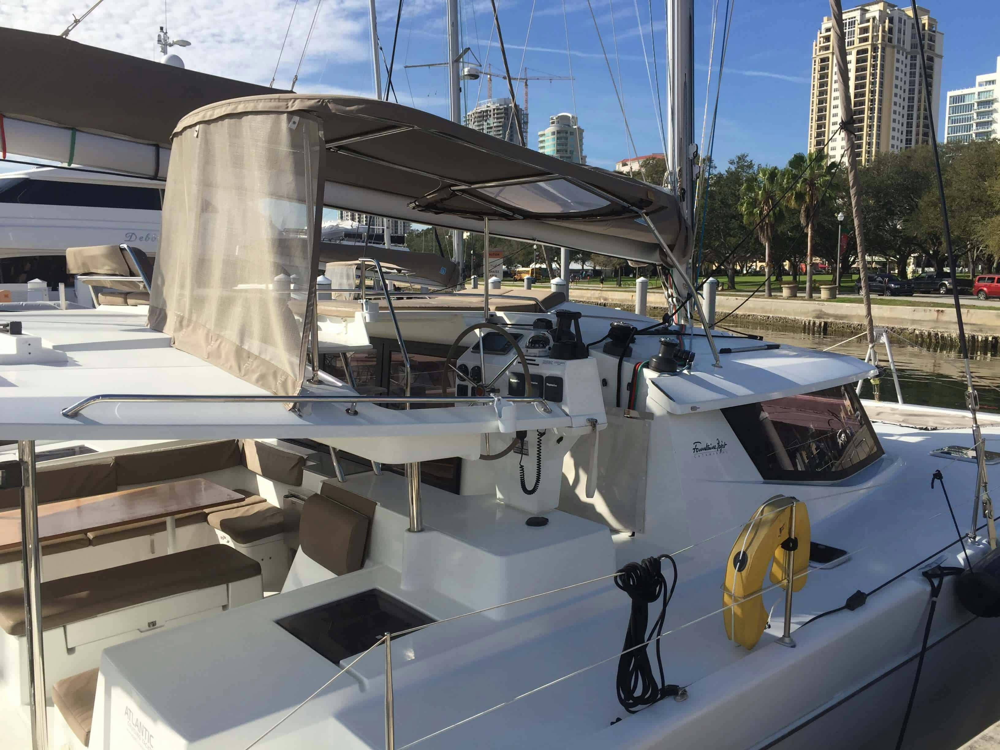 Book Lipari 41 - 3 cab. Catamaran for bareboat charter in St. Petersburg, Vinoy Marina, Florida, USA with TripYacht!, picture 1