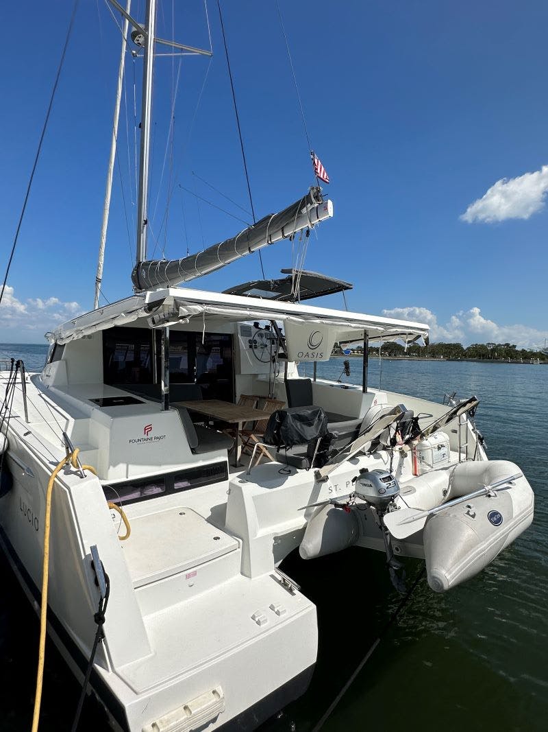 Book Fountaine Pajot Lucia 40 Catamaran for bareboat charter in St. Petersburg, Vinoy Marina, Florida, USA with TripYacht!, picture 5