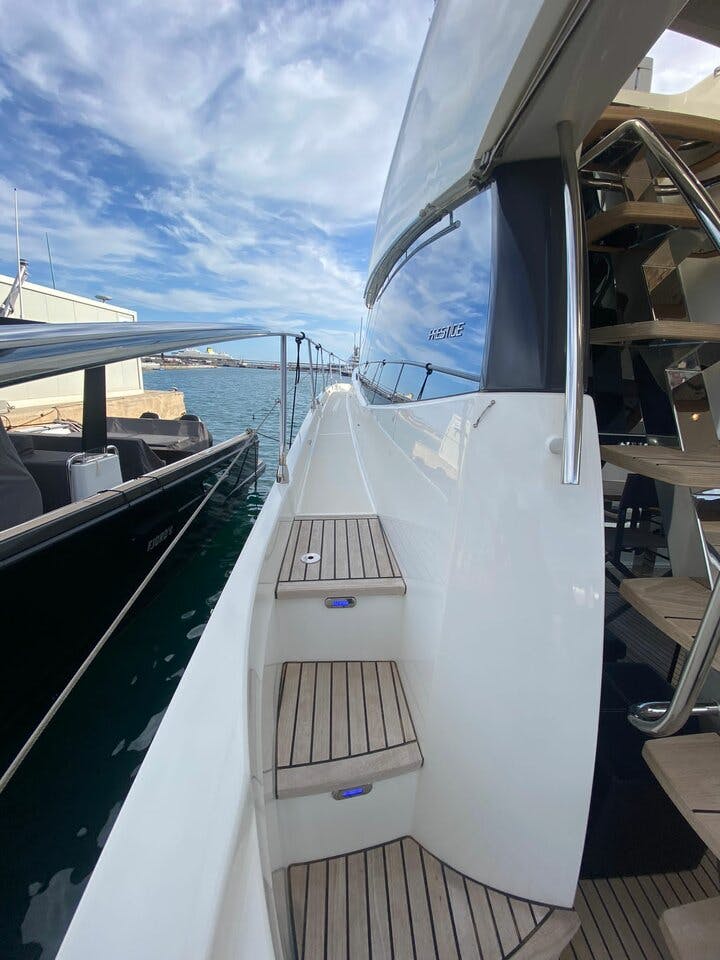 Book Prestige 560F Motor yacht for bareboat charter in Palma de Mallorca, Balearic Islands, Spain with TripYacht!, picture 6