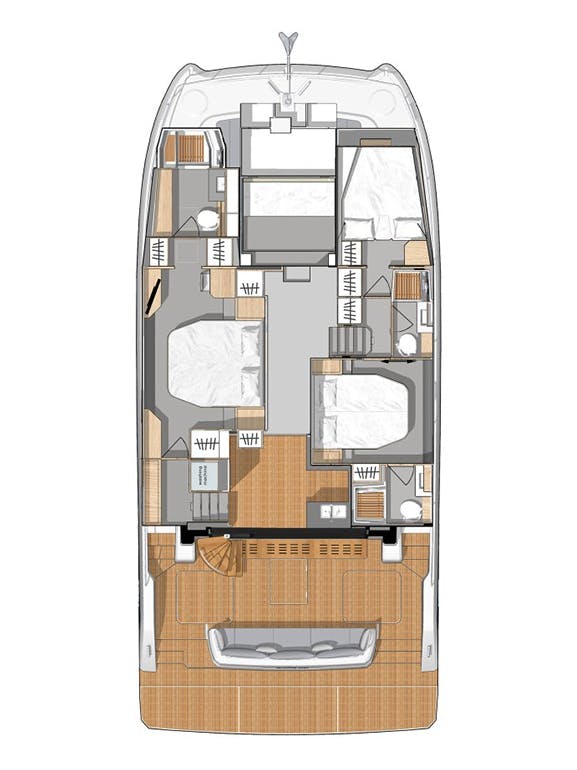 Book Fountaine Pajot MY6 Power catamaran for bareboat charter in St. Petersburg, Vinoy Marina, Florida, USA with TripYacht!, picture 2