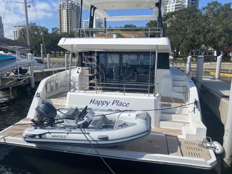 Book Fountaine Pajot MY6 Power catamaran for bareboat charter in St. Petersburg, Vinoy Marina, Florida, USA with TripYacht!, picture 1