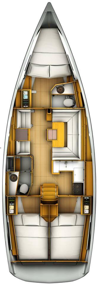 Book Sun Odyssey 419 Sailing yacht for bareboat charter in Largs Yacht Haven, North Ayrshire, Scotland, UK  with TripYacht!, picture 2