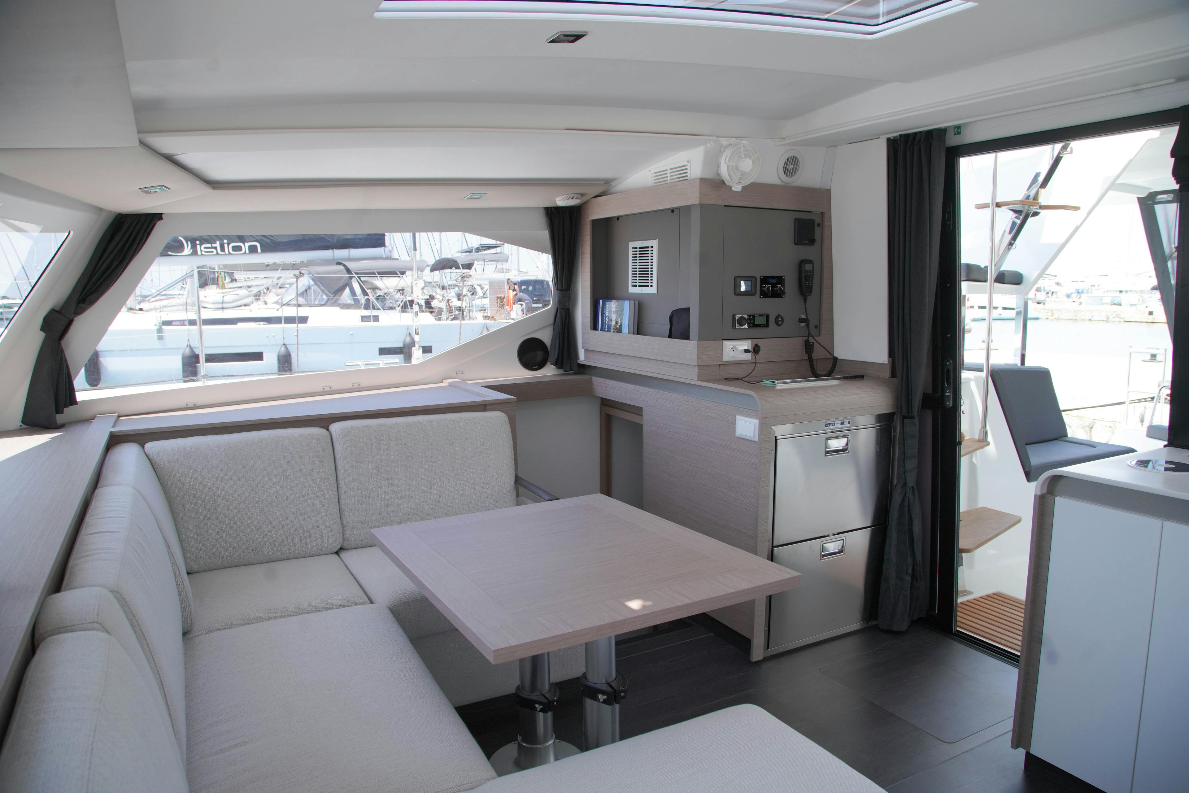 Book Fountaine Pajot Isla 40 - Quatuor Catamaran for bareboat charter in Port of Kavala, Northern Greece/Aegean, Greece with TripYacht!, picture 15