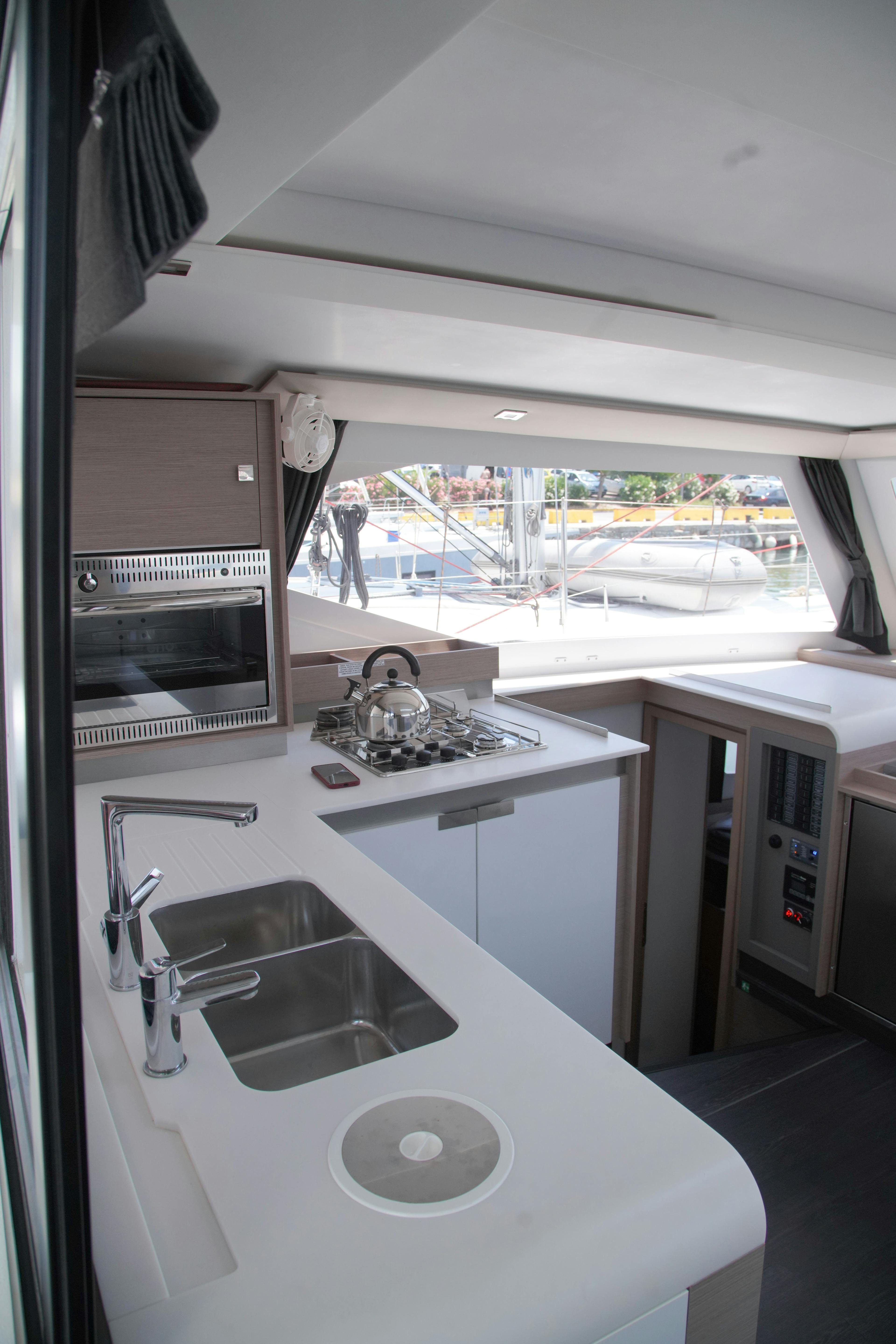 Book Fountaine Pajot Isla 40 - Quatuor Catamaran for bareboat charter in Port of Kavala, Northern Greece/Aegean, Greece with TripYacht!, picture 14