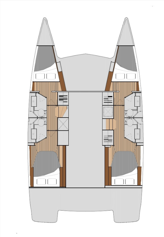 Book Fountaine Pajot Isla 40 - Quatuor Catamaran for bareboat charter in Port of Kavala, Northern Greece/Aegean, Greece with TripYacht!, picture 2
