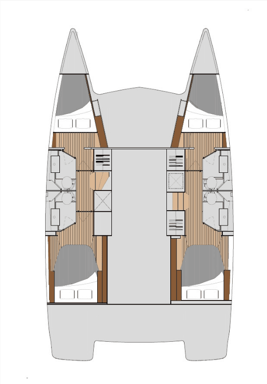 Book Fountaine Pajot Isla 40 - Quatuor Catamaran for bareboat charter in Port of Kavala, Northern Greece/Aegean, Greece with TripYacht!, picture 2