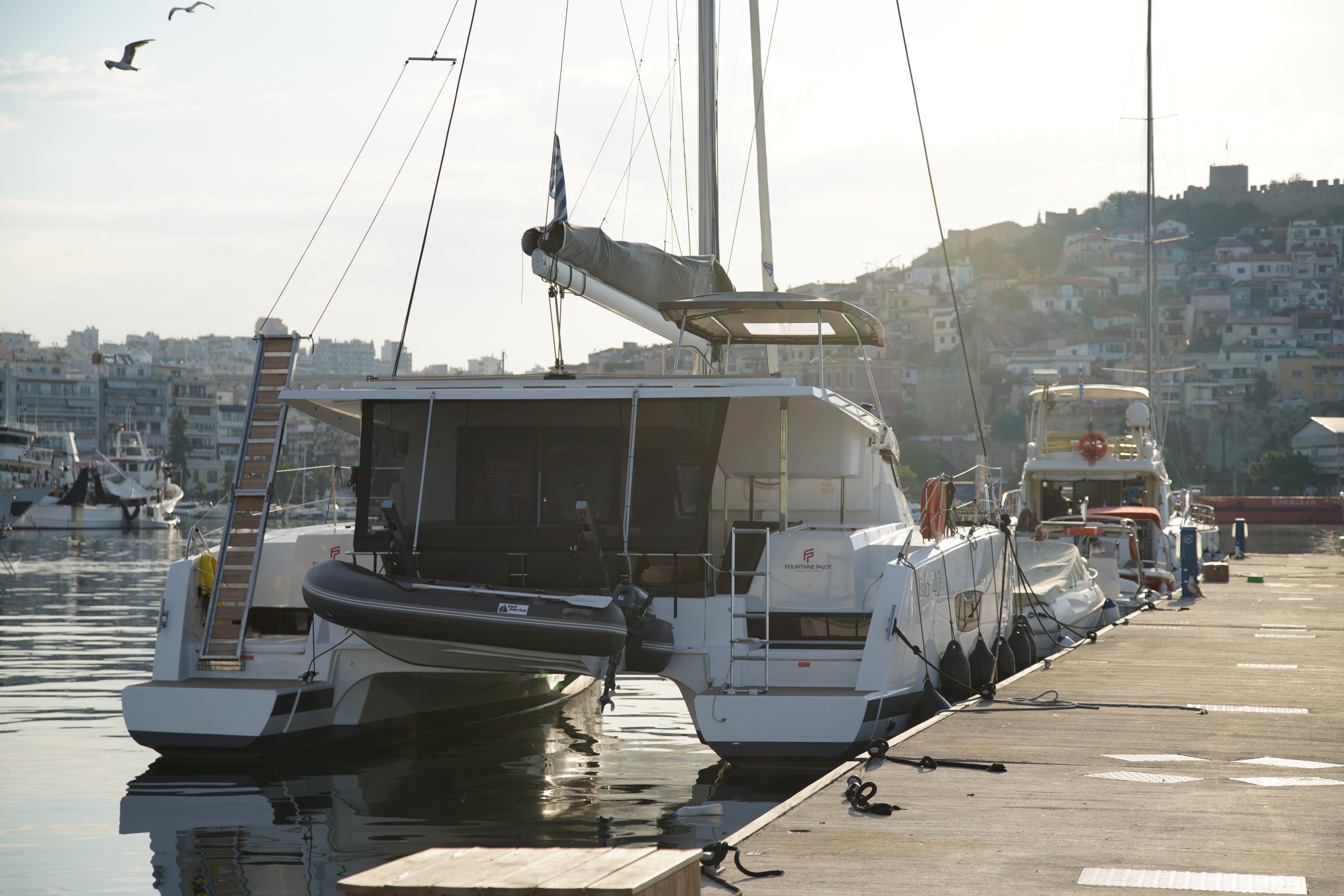 Book Fountaine Pajot Isla 40 - Quatuor Catamaran for bareboat charter in Port of Kavala, Northern Greece/Aegean, Greece with TripYacht!, picture 36