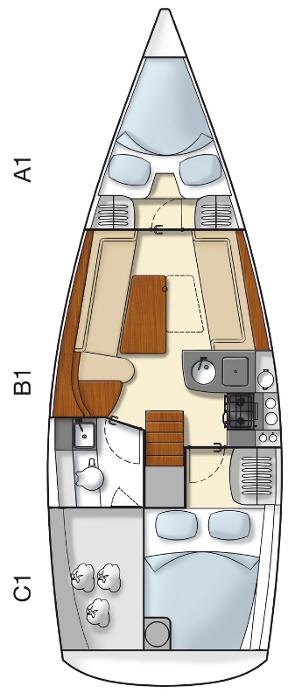 Book Hanse 325 Sailing yacht for bareboat charter in Largs Yacht Haven, North Ayrshire, Scotland, UK  with TripYacht!, picture 2