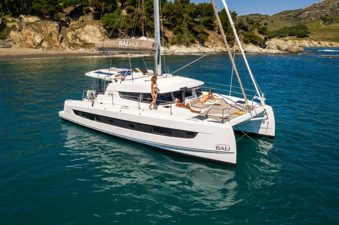 Book Bali 4.2 Catamaran for bareboat charter in Keramoti, Northern Greece/Aegean, Greece with TripYacht!, picture 1