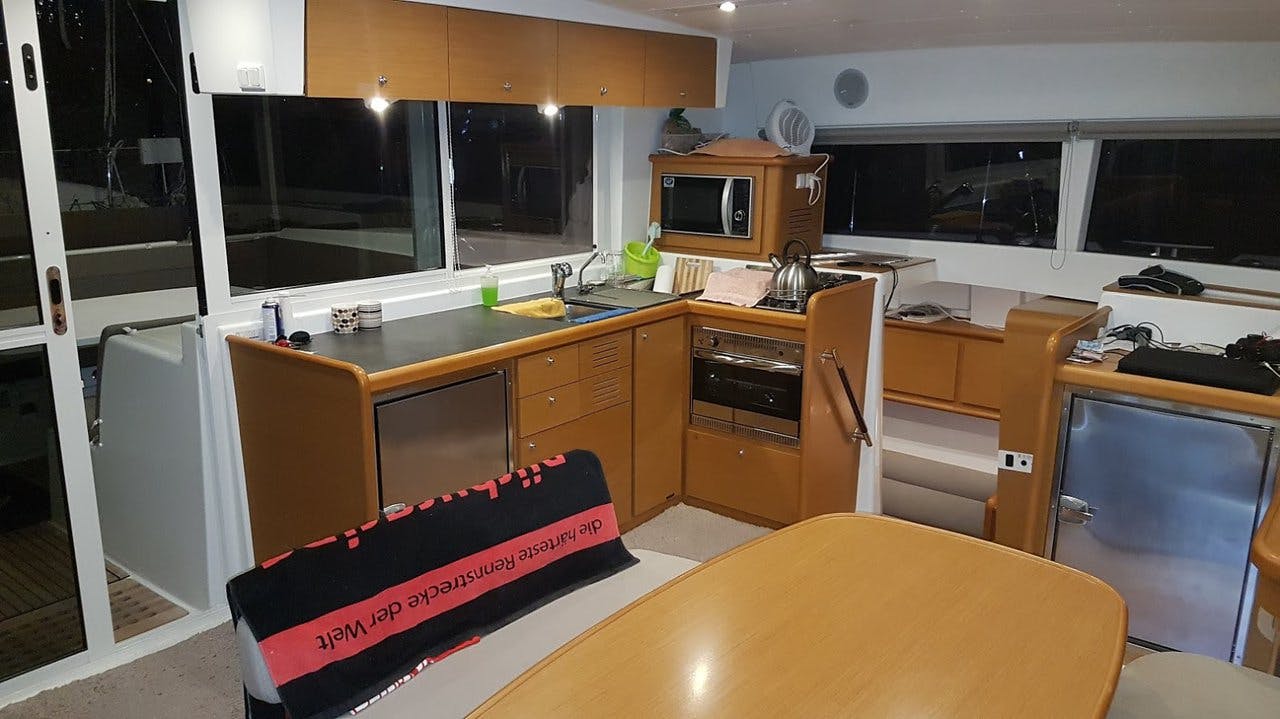 Book Lagoon 421 - 3 cab. Catamaran for bareboat charter in Elba, Portoferraio, Tuscany, Italy with TripYacht!, picture 13