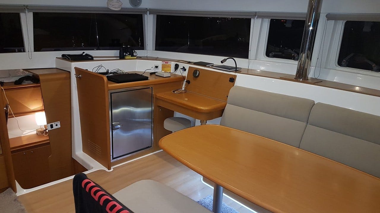 Book Lagoon 421 - 3 cab. Catamaran for bareboat charter in Elba, Portoferraio, Tuscany, Italy with TripYacht!, picture 12