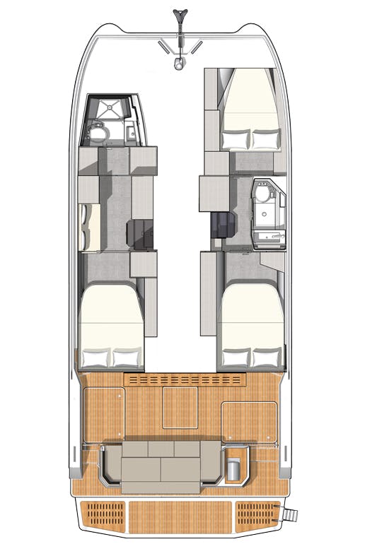 Book Fountaine Pajot MY4.S - Maestro Power catamaran for bareboat charter in St. Petersburg, Vinoy Marina, Florida, USA with TripYacht!, picture 2