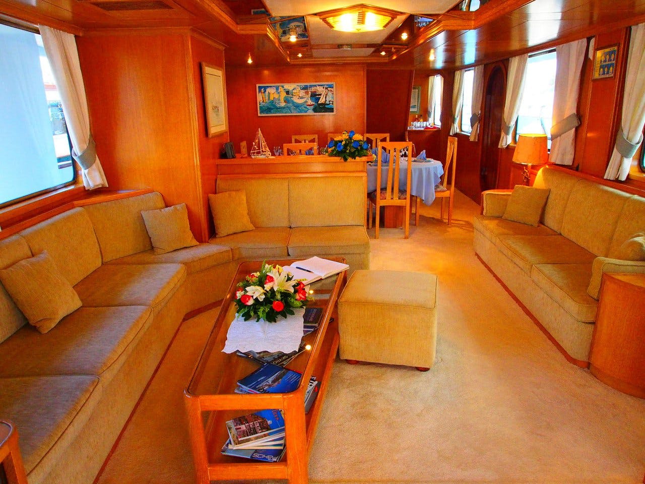 Book M/Y Elena Luxury motor yacht for bareboat charter in Athens, Flisvos Delta marina, Athens area/Saronic/Peloponese, Greece with TripYacht!, picture 15