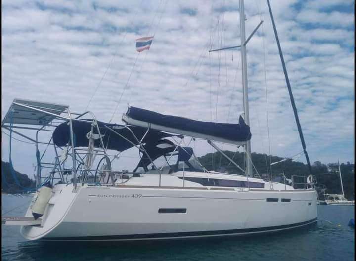 Book Sun Odyssey 409 Sailing yacht for bareboat charter in Phuket, Yacht Haven Marina, Phuket, Thailand  with TripYacht!, picture 3