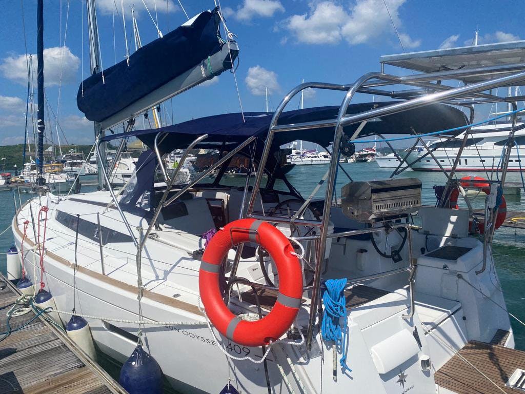 Book Sun Odyssey 409 Sailing yacht for bareboat charter in Phuket, Yacht Haven Marina, Phuket, Thailand  with TripYacht!, picture 5