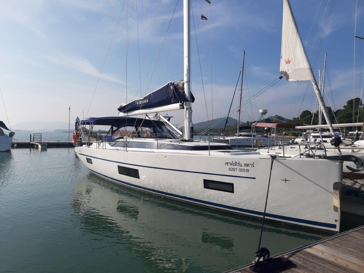 Book Bavaria C45 - 4 cab. Sailing yacht for bareboat charter in Phuket, Yacht Haven Marina, Phuket, Thailand  with TripYacht!, picture 1
