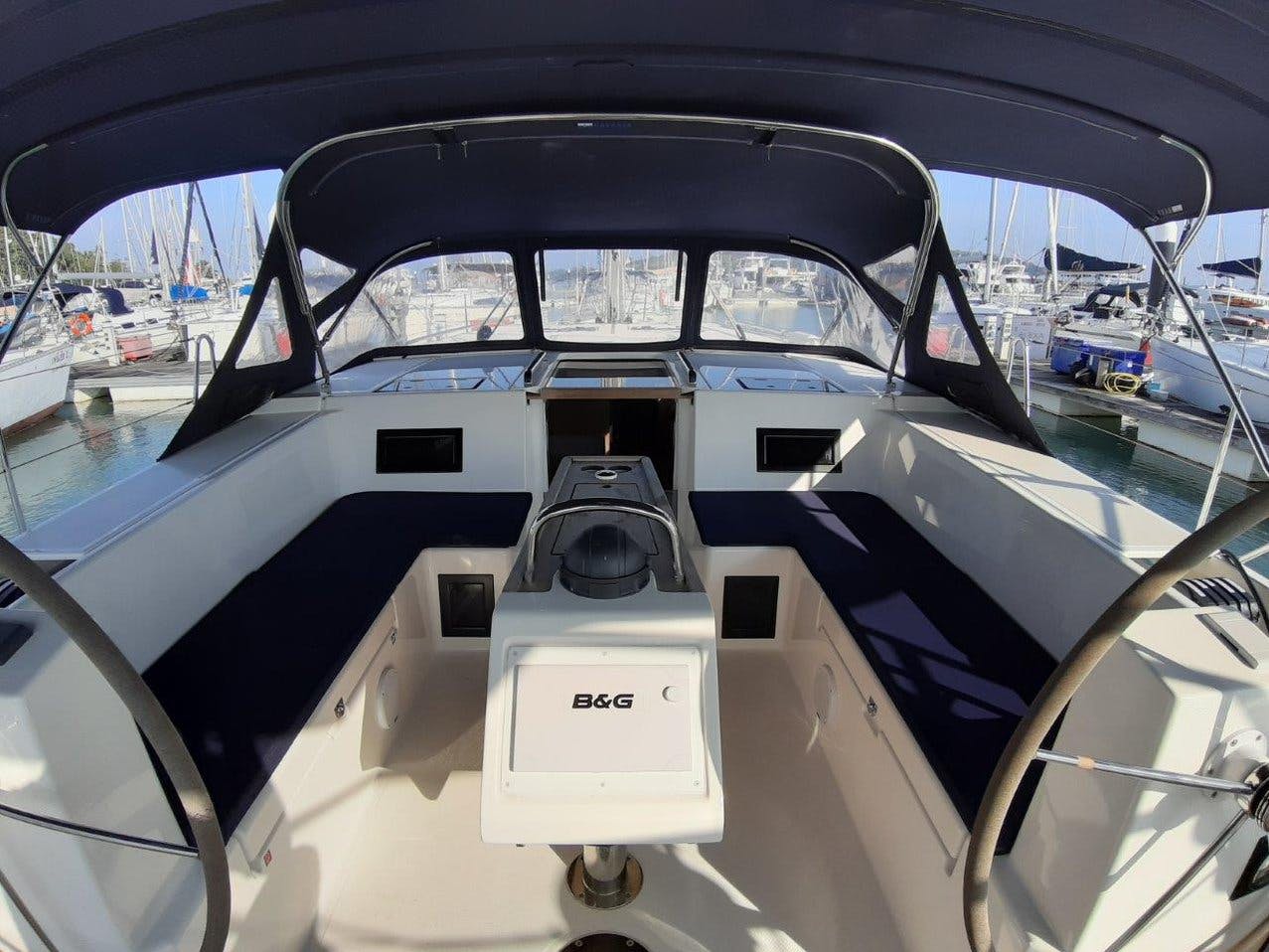 Book Bavaria C45 - 4 cab. Sailing yacht for bareboat charter in Phuket, Yacht Haven Marina, Phuket, Thailand  with TripYacht!, picture 4