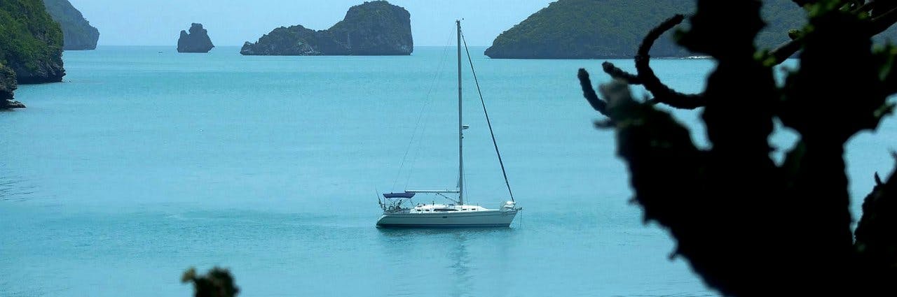 Book Catalina 375 Sailing yacht for bareboat charter in Koh Chang, Ko Chang, Thailand  with TripYacht!, picture 1