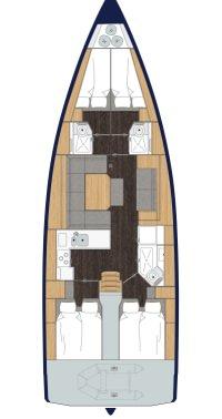 Bavaria C45 - 4 cab., picture 2