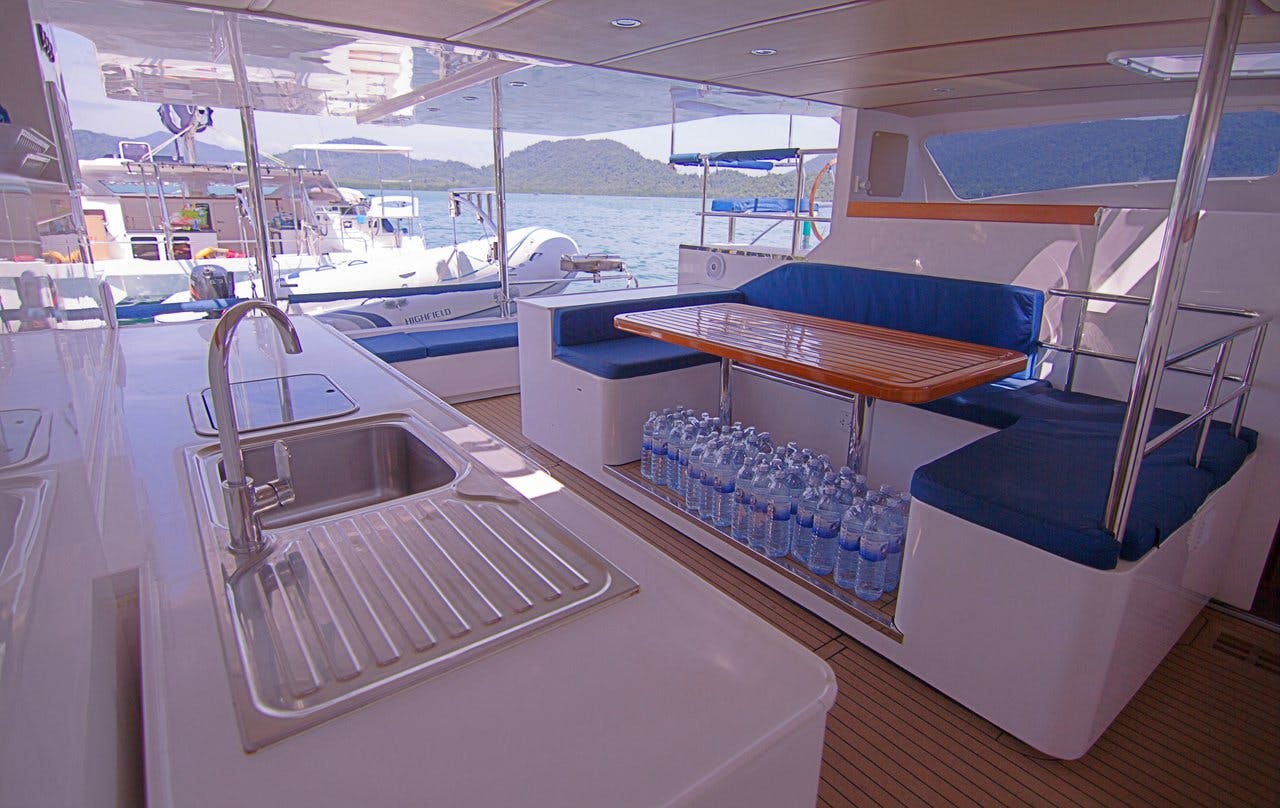 Book Island Spirit 38 - 4 cab. Catamaran for bareboat charter in Koh Chang, Ko Chang, Thailand  with TripYacht!, picture 7