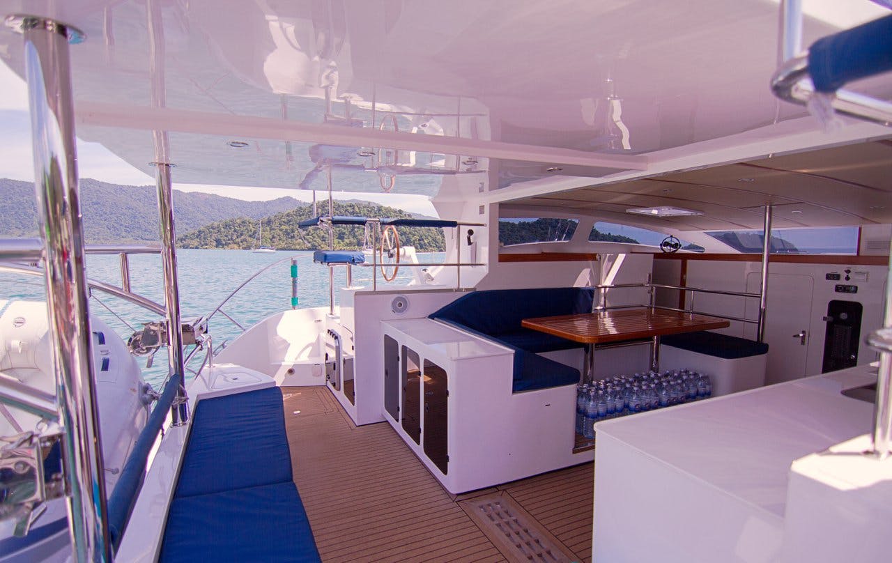 Book Island Spirit 38 - 4 cab. Catamaran for bareboat charter in Koh Chang, Ko Chang, Thailand  with TripYacht!, picture 8