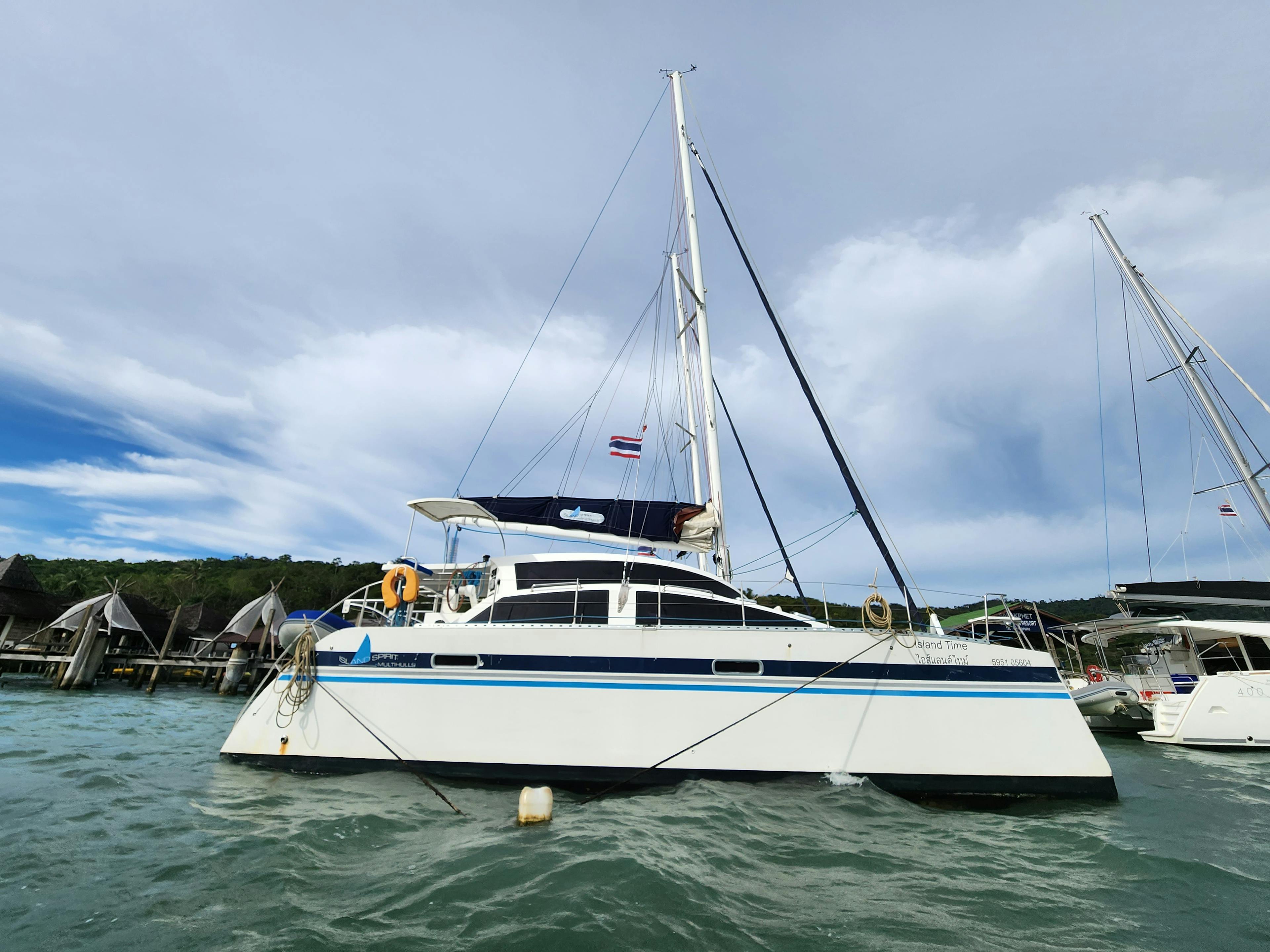 Book Island Spirit 38 - 4 cab. Catamaran for bareboat charter in Koh Chang, Ko Chang, Thailand  with TripYacht!, picture 1