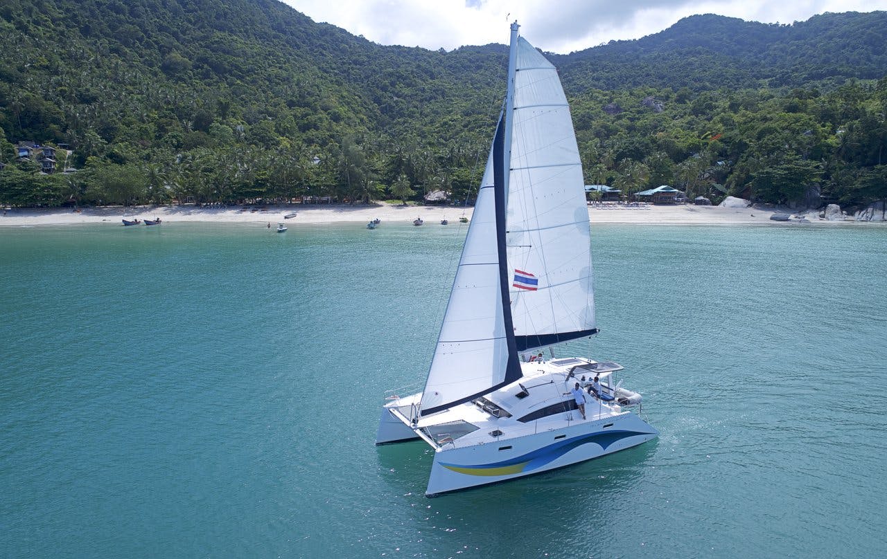 Book Island Spirit 410 Catamaran for bareboat charter in Koh Chang, Ko Chang, Thailand  with TripYacht!, picture 1