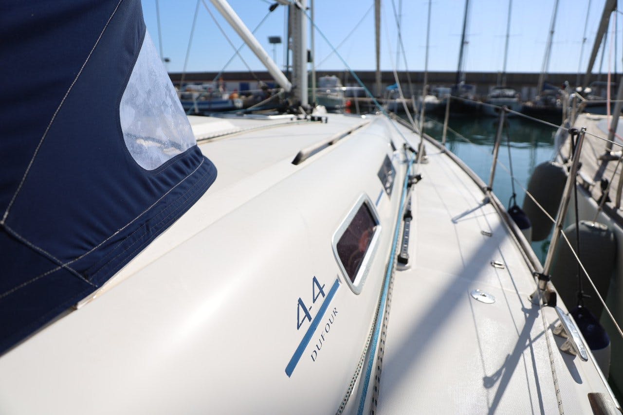 Book Dufour 44 - 4 cab. Sailing yacht for bareboat charter in Barcelona, Catalonia, Spain with TripYacht!, picture 18