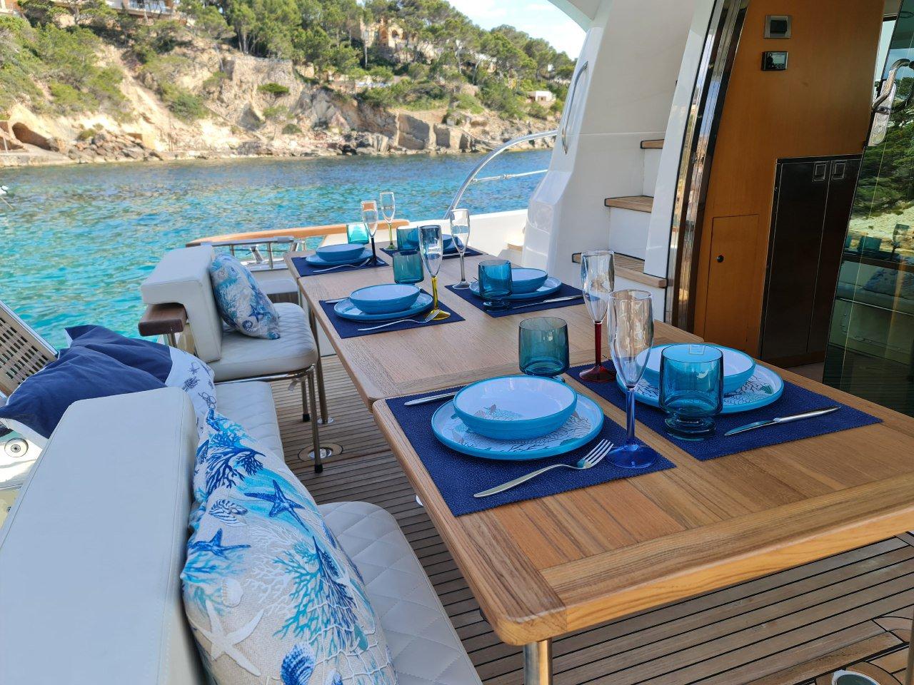 Book Kone 45 Power catamaran for bareboat charter in Club Nautico Santa Ponsa, Balearic Islands, Spain with TripYacht!, picture 10