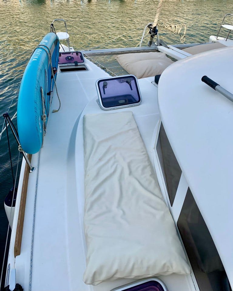 Book Lagoon 380 - 4 cab. Catamaran for bareboat charter in Roses, Empuriabrava marina, Catalonia, Spain with TripYacht!, picture 10