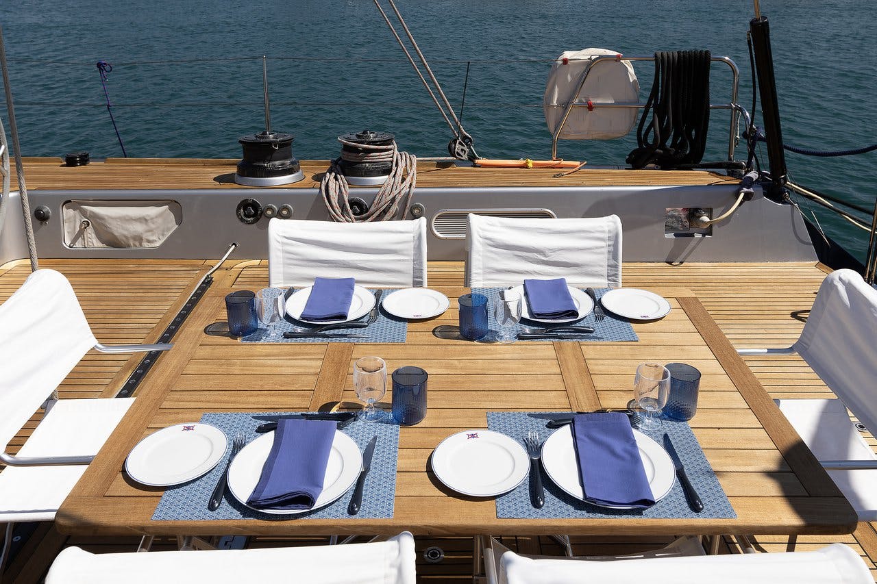 Book Garcia Yachts 86 Luxury sailing yacht for bareboat charter in Athens, Agios Kosmas marina, Athens area/Saronic/Peloponese, Greece with TripYacht!, picture 11