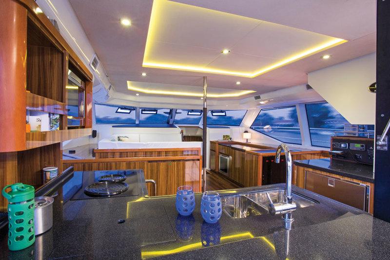 Book Aquila 44 Power catamaran for bareboat charter in Bahamas, Abacos, Boat Harbour Marina, Abaco Islands, Bahamas with TripYacht!, picture 2