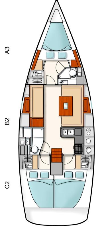 Book Hanse 400 Sailing yacht for bareboat charter in Largs Yacht Haven, North Ayrshire, Scotland, UK  with TripYacht!, picture 2